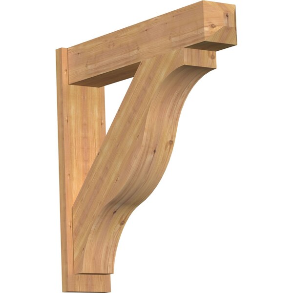 Ekena Millwork Funston Craftsman Smooth Outlooker, Western Red Cedar, 7 1/2"W x 36"D x 36"H OUT08X36X36FST04SWR - main